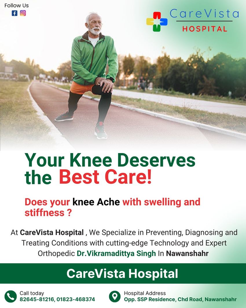 CareVista Hospital &mdash; Knee Pain, Swelling and Stiffness