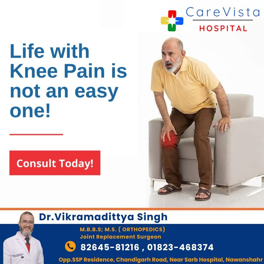 Life with knee pain is not an easy one